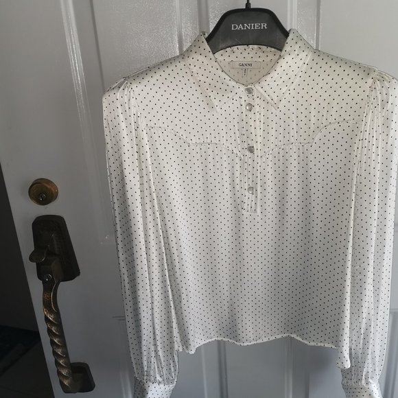 GANNI white top - Picture 3 of 6